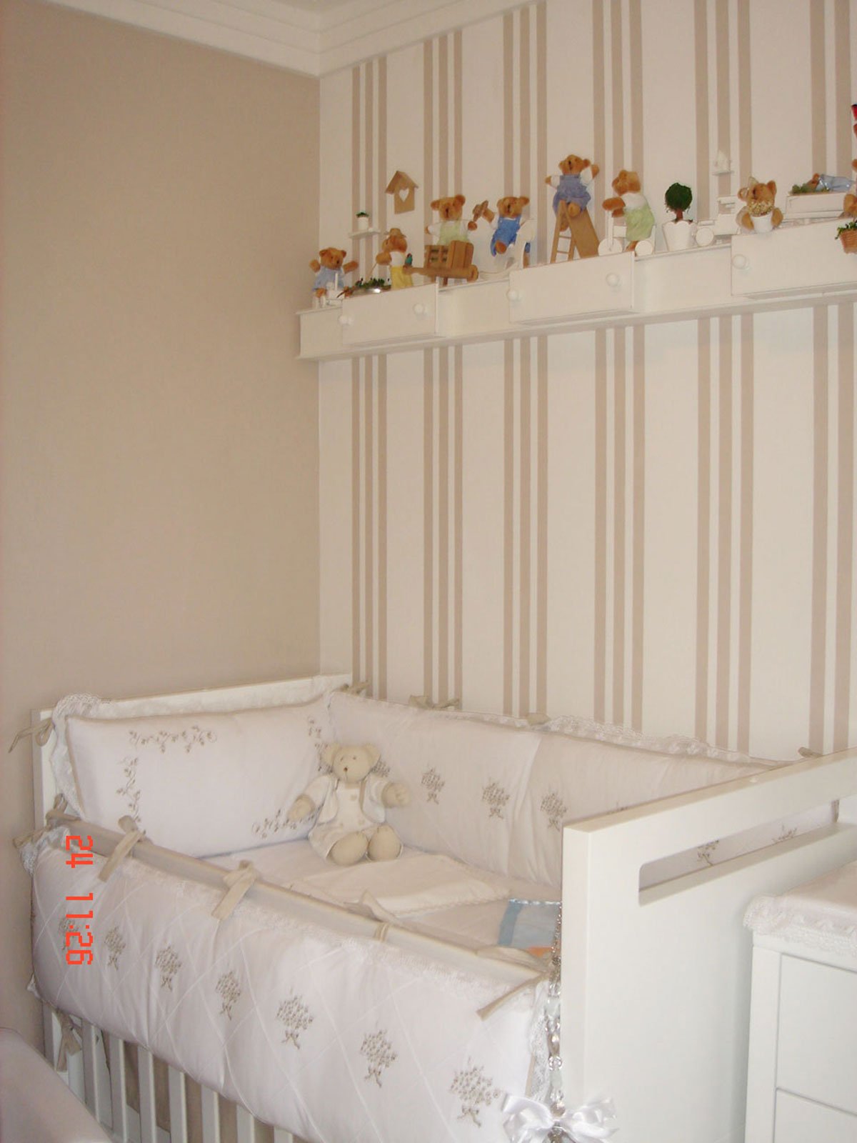 Interior residencial Quarto Bebê Teddy